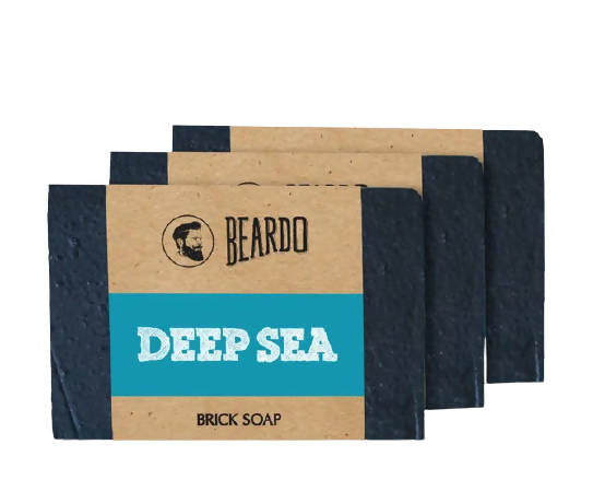 Beardo Deep Sea Brick Soap | Grocsy