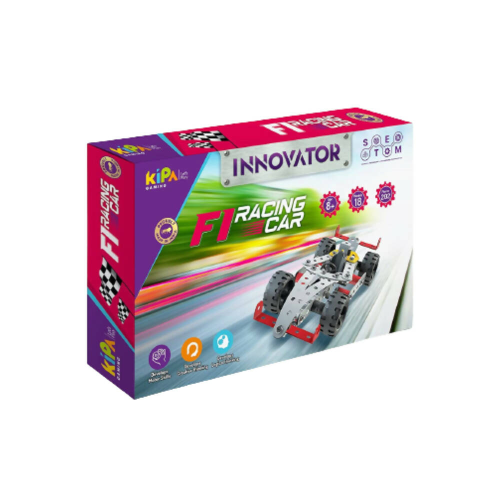 Kipa Innovator - F1 Racing Car 202 Pieces Laser Cut - 1 DIY, Educational, Learning, Stem, Building and Construction Toys +5 Years | Grocsy