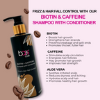 Baes Club Biotin + Caffeine Shampoo | Grocsy