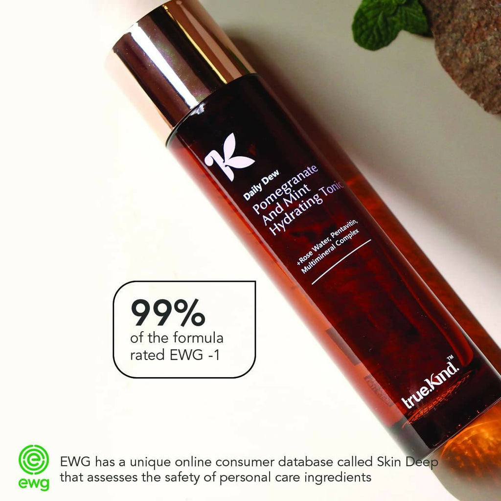 True Kind Daily Dew Pomegranate & Mint Hydrating Tonic Face Mist | Grocsy
