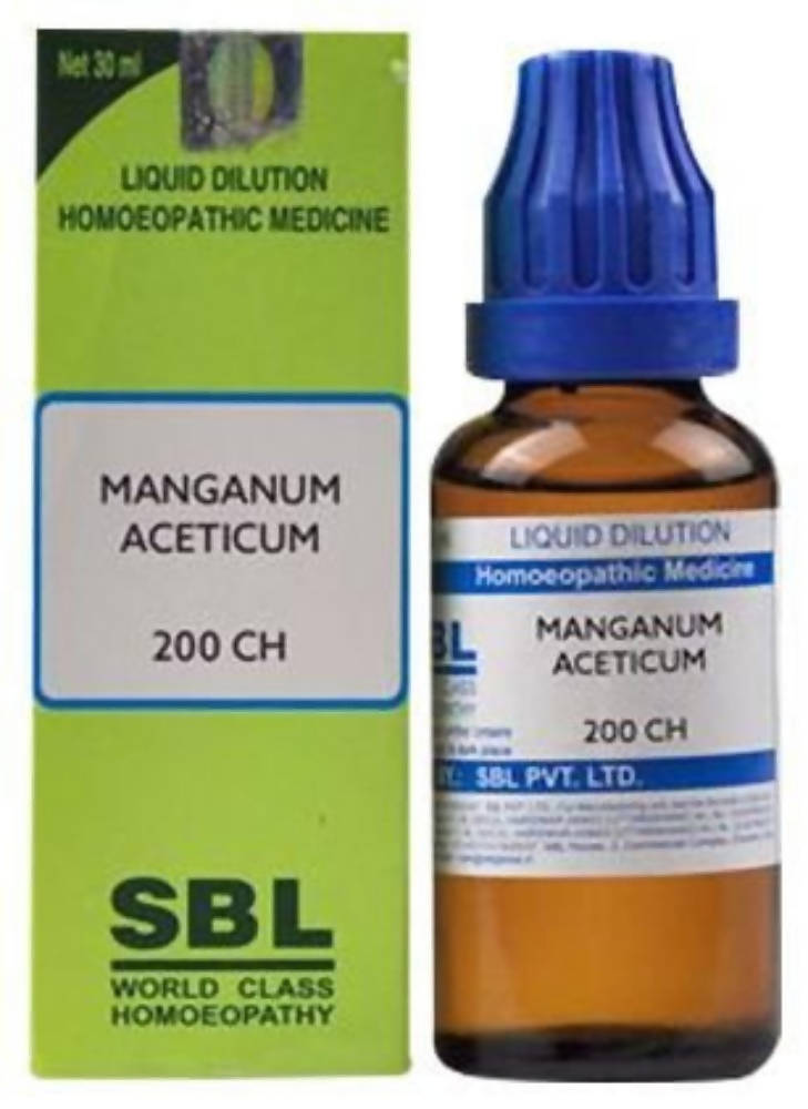 SBL Homeopathy Manganum Aceticum Dilution | Grocsy