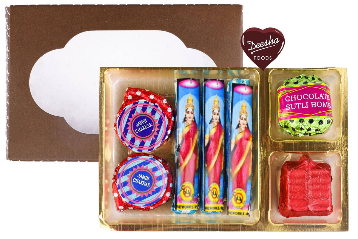 Deesha Foods Mini Crackers Chocolates | Grocsy