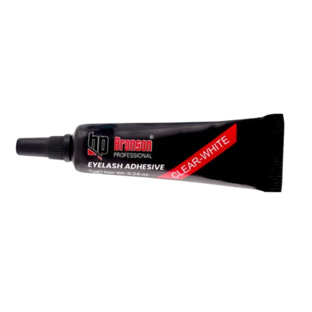 Bronson Professional Eyelash Glue Adhesive Clear White & Waterproof | Grocsy