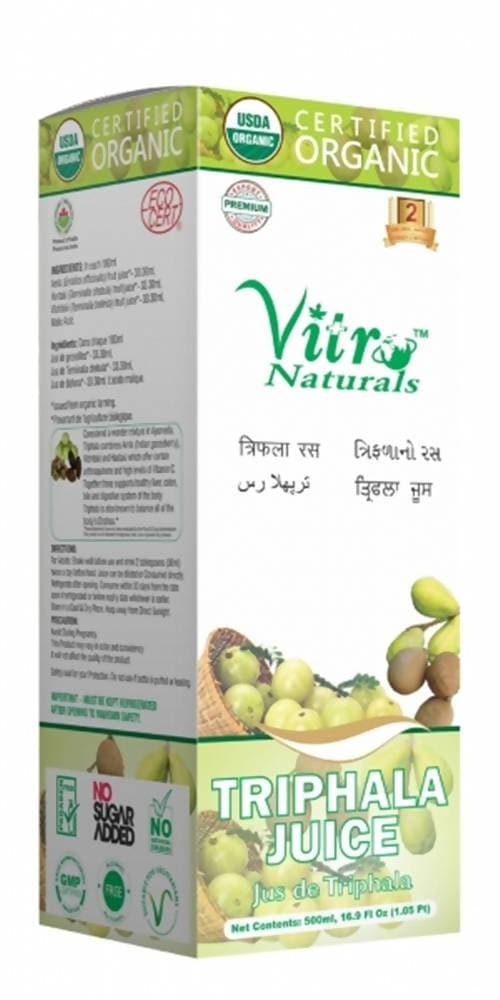 Vitro Naturals Certified Organic Triphala Juice | Grocsy