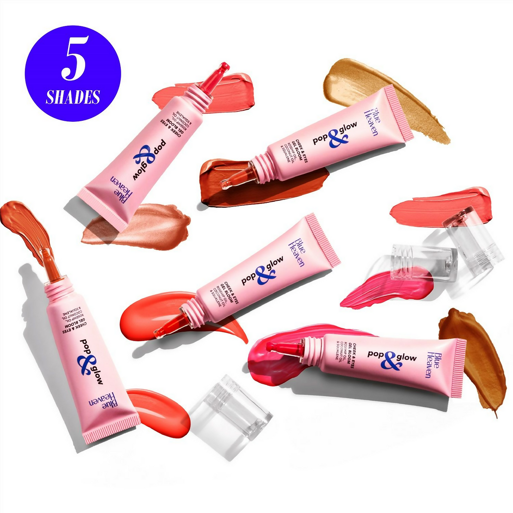 Blue Heaven Pop & Glow Blush - Subtle Nude | Grocsy