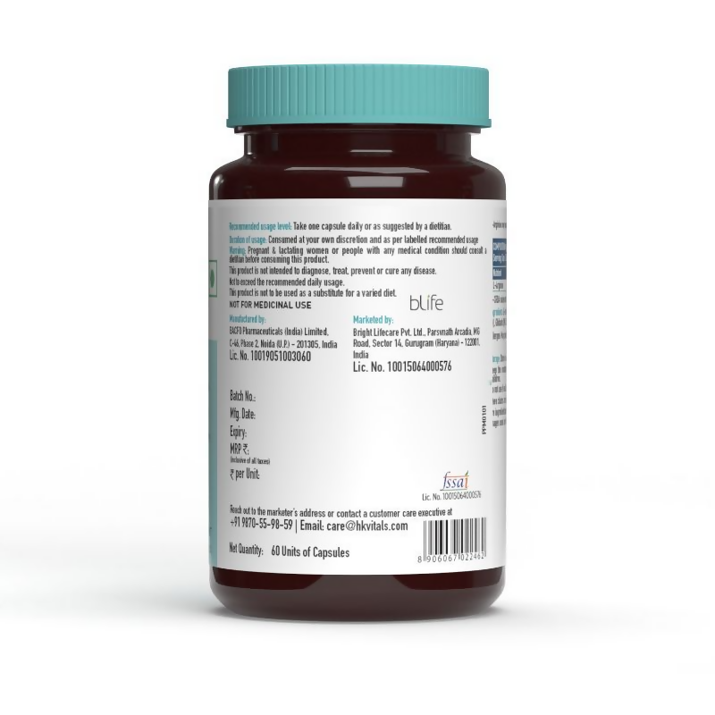 HK Vitals L-Arginine Capsules | Grocsy
