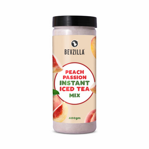 Bevzilla Peach Passion Instant Iced Tea Mix | Grocsy