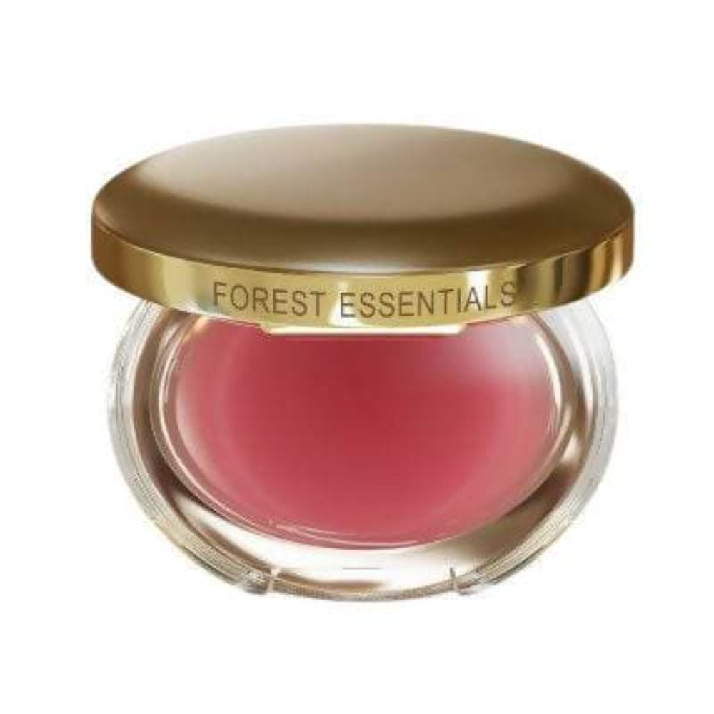 Forest Essentials Luscious Lip Balm Sugared Rose Petal | Grocsy
