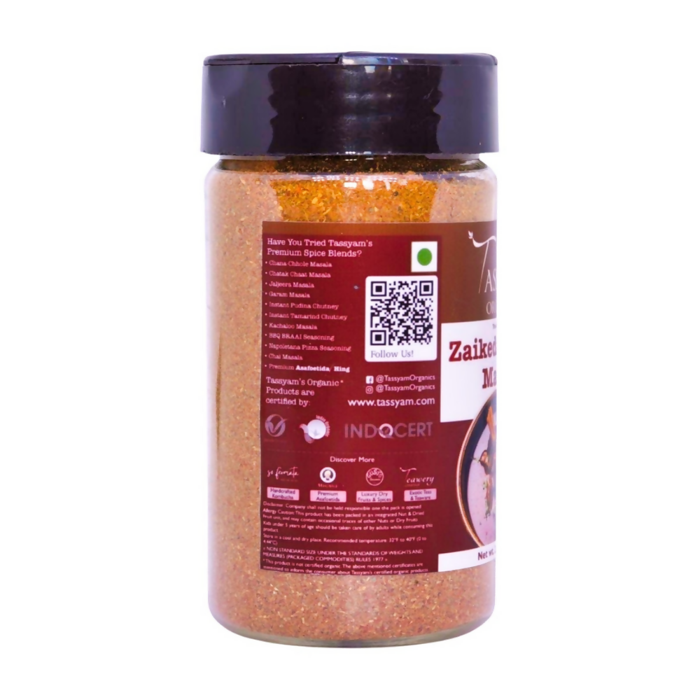 Tassyam Organics Zaikedar Meat Masala | Grocsy