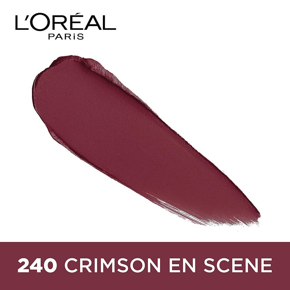 L'Oreal Paris Color Riche Moist Matte Lipstick - 240 Crimson En Scene | Grocsy