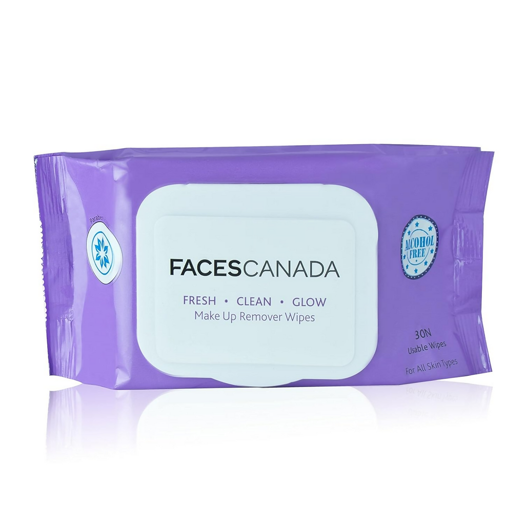 Faces Canada Fresh Clean Glow Makeup Remover Face Wipes | Grocsy