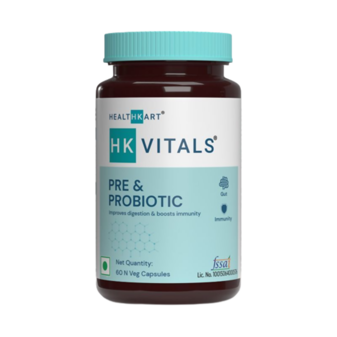 HK Vitals Pre and Probiotics Capsules | Grocsy