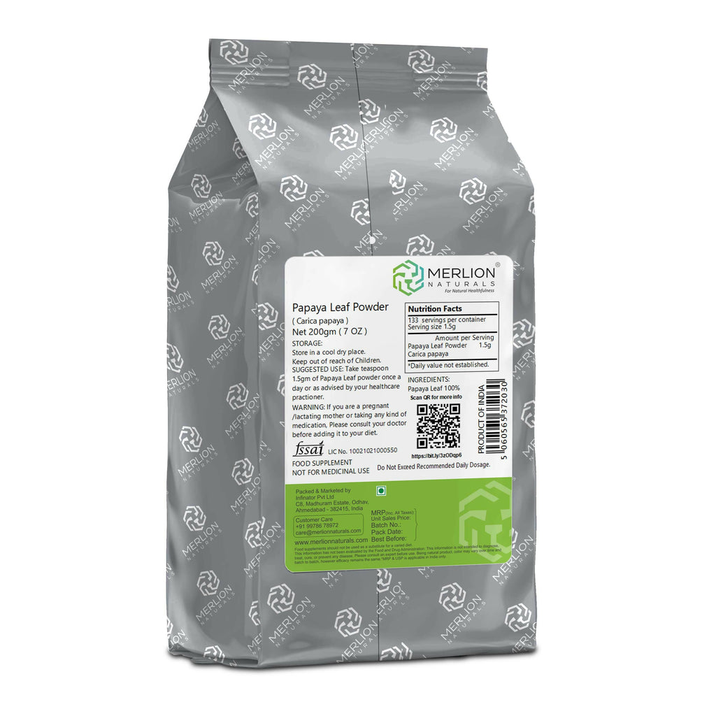 Merlion Naturals Papaya Leaf Powder | Grocsy