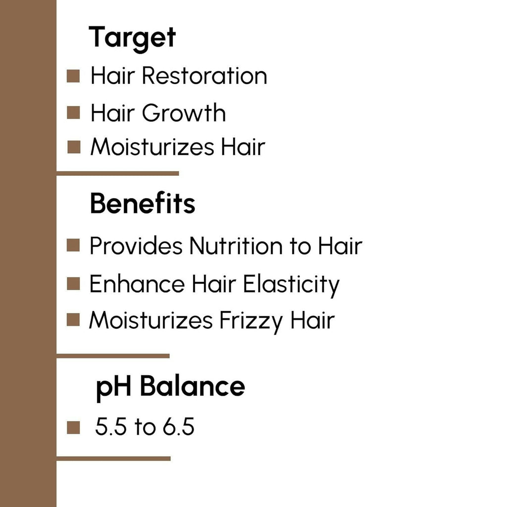 Bornfeel Protein Hair Mask Enriched With Lipoproteins From Oats Wheat & Almond | Grocsy