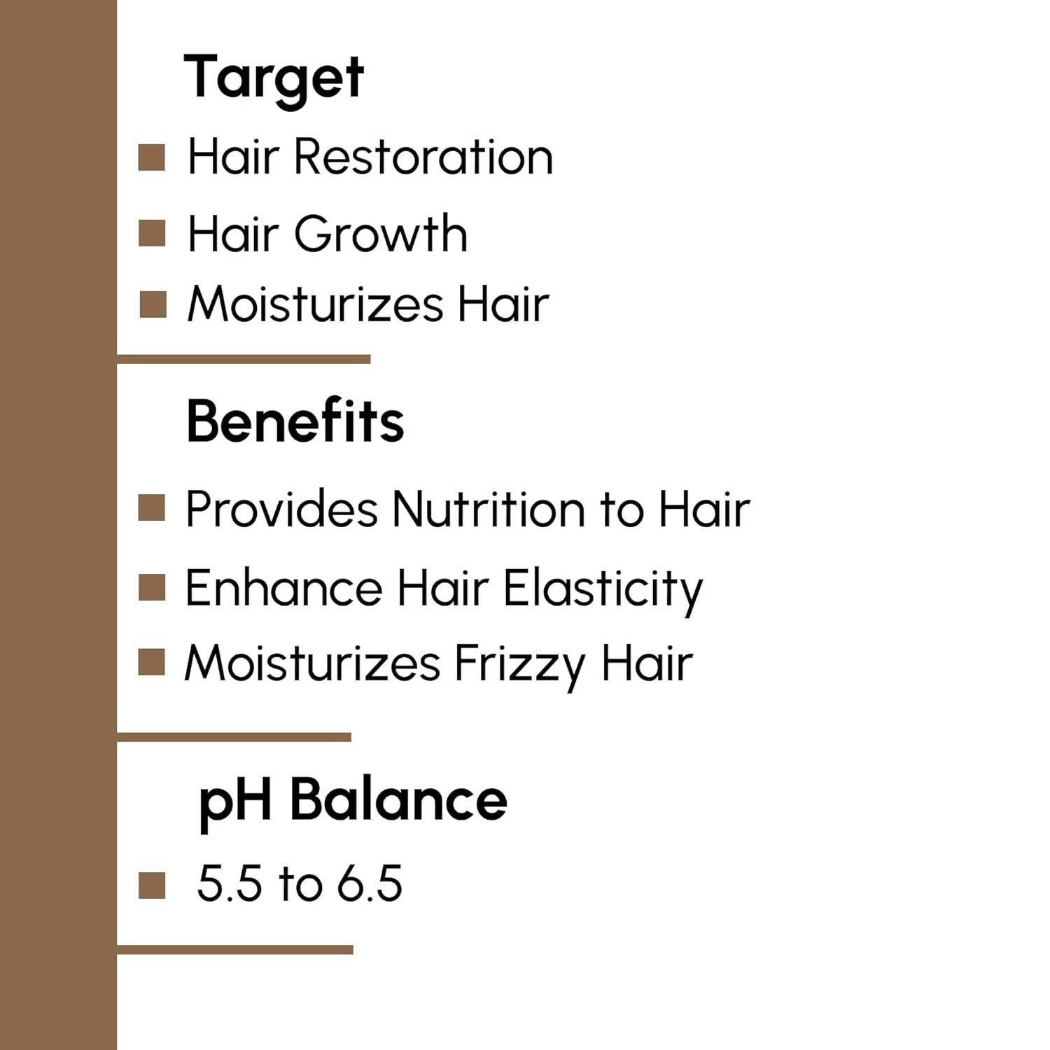 Bornfeel Protein Hair Mask Enriched With Lipoproteins From Oats Wheat & Almond | Grocsy