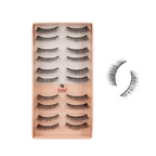 Bronson Professional Eyelash Set 3d False Long And Natural Eye Makeup - L01 | Grocsy