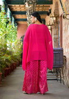 Juniper Women's Pink Polyester Printed Set | Grocsy