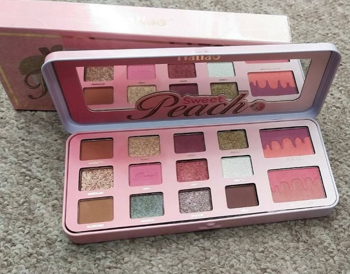 Maliao Professional Sweet Peach Eyeshadow Palette | Grocsy