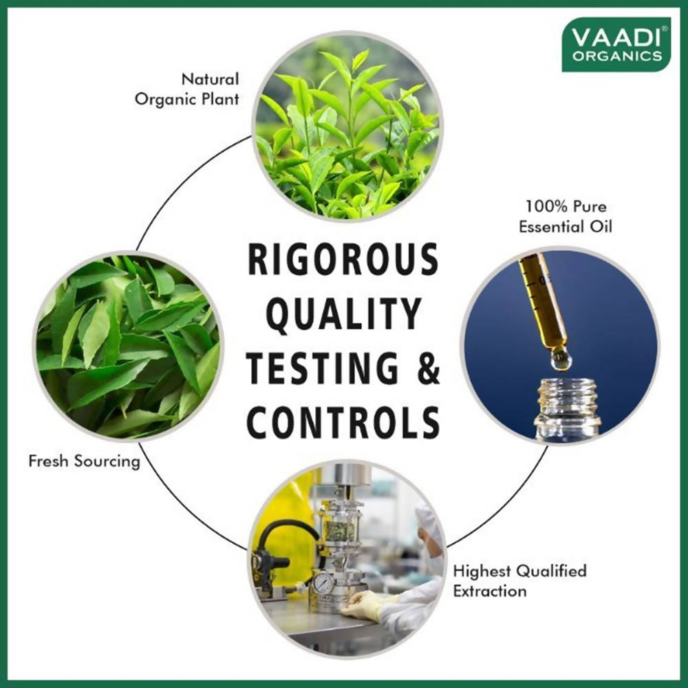 Vaadi Herbals Tea Tree Oil Therapeutic Grade | Grocsy