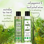 Love Beauty And Planet Tea Tree Peppermint & Vetiver Clarifying Shampoo | Grocsy
