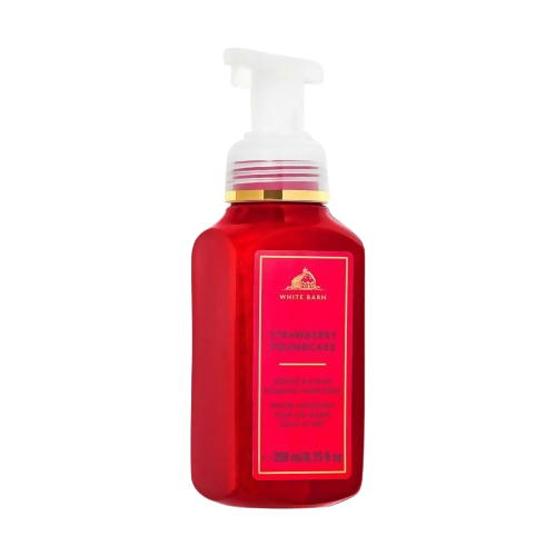 Bath & Body Works Strawberry Pound Cake Gentle & Clean Foaming Hand Soap | Grocsy