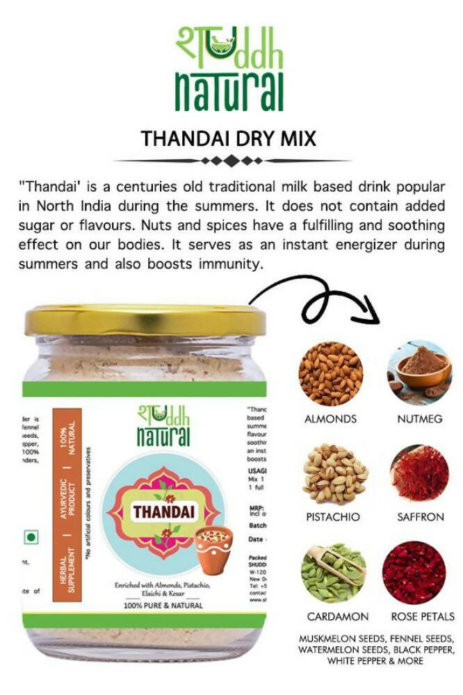 Shuddh Natural Edible Wholistic Colour | Ayurvedic Thandai Powder | Ubtan Based Herbal Gulal | Holi Gift Hamper | Natural Honey | Grocsy