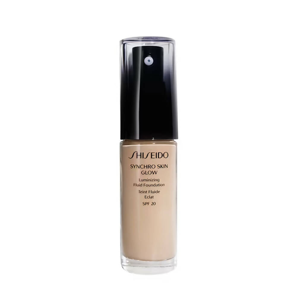 Shiseido Synchro Skin Glow Luminizing Fluid Foundation - Neutral 3 | Grocsy
