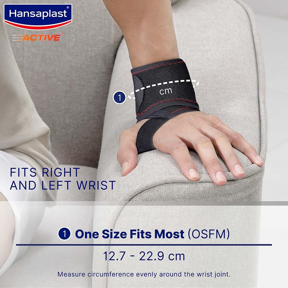 Hansaplast Active Wrist Support for Men & Women | Grocsy