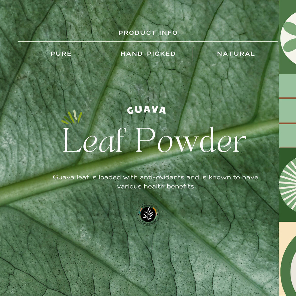 Organic AyurveGrocsyn Guava Leaves Powder | Grocsy