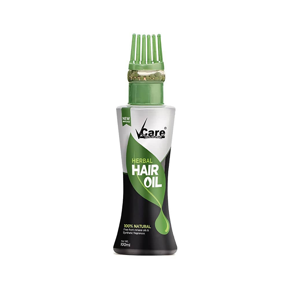 VCare New Improved Herbal Hair Oil with Wonder Cap | Grocsy