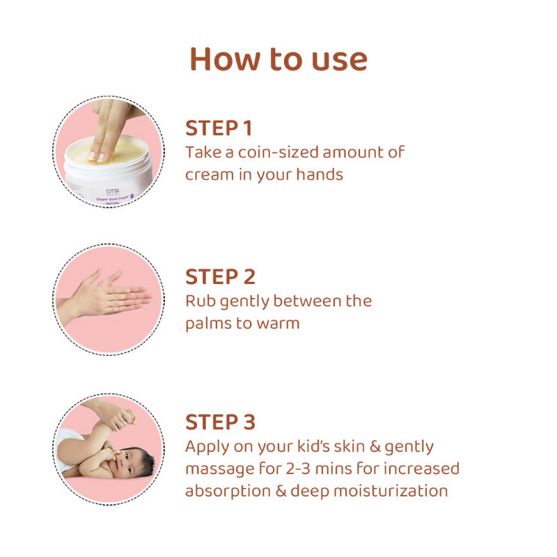 Citta Baby & Kids Diaper Rash Cream | Grocsy