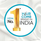Vega Detangling Comb with 2 Row Teeth | Grocsy