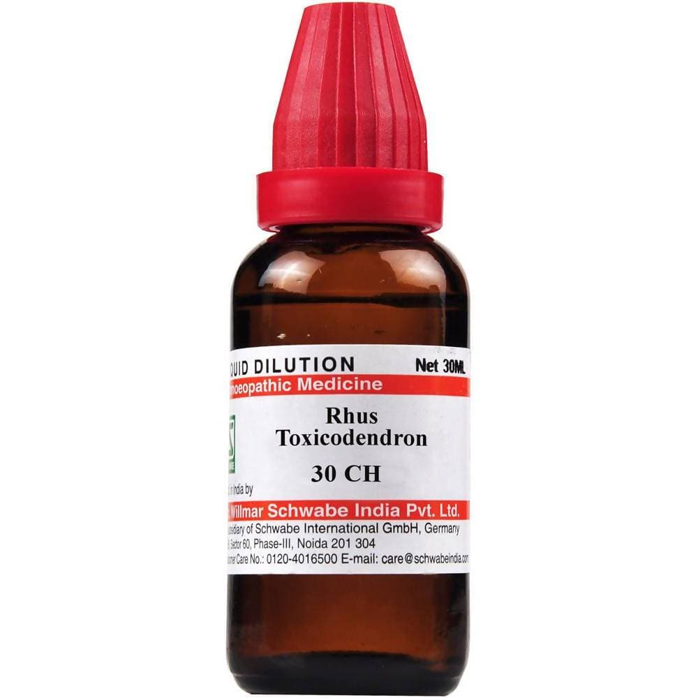 Dr. Willmar Schwabe India Rhus Toxicodendron Dilution | Grocsy