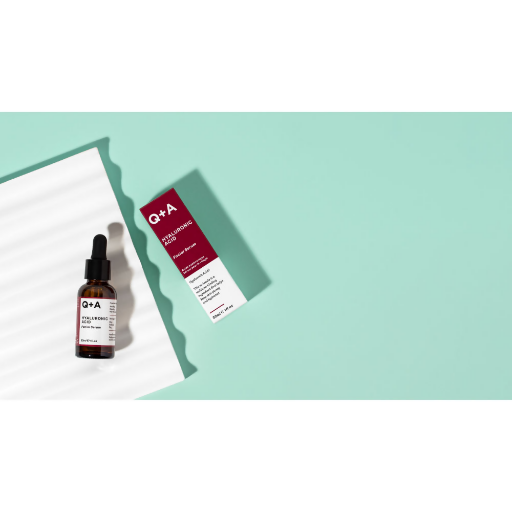 Q+A Hyaluronic Acid Facial Serum | Grocsy