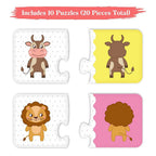Webby Front Back 2 Piece Learning Pack Jigsaw Puzzle for Kids | Grocsy