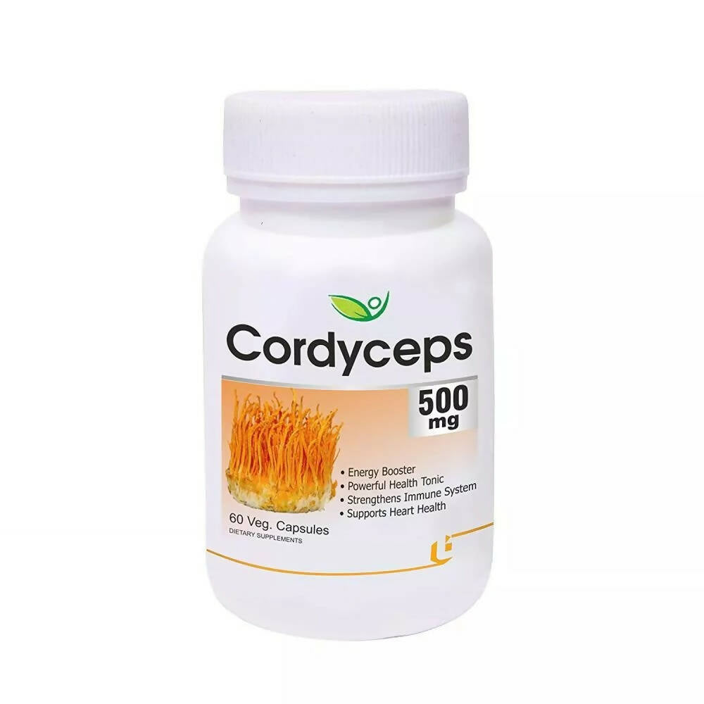 Biotrex Cordyceps 500mg Veg Capsules | Grocsy