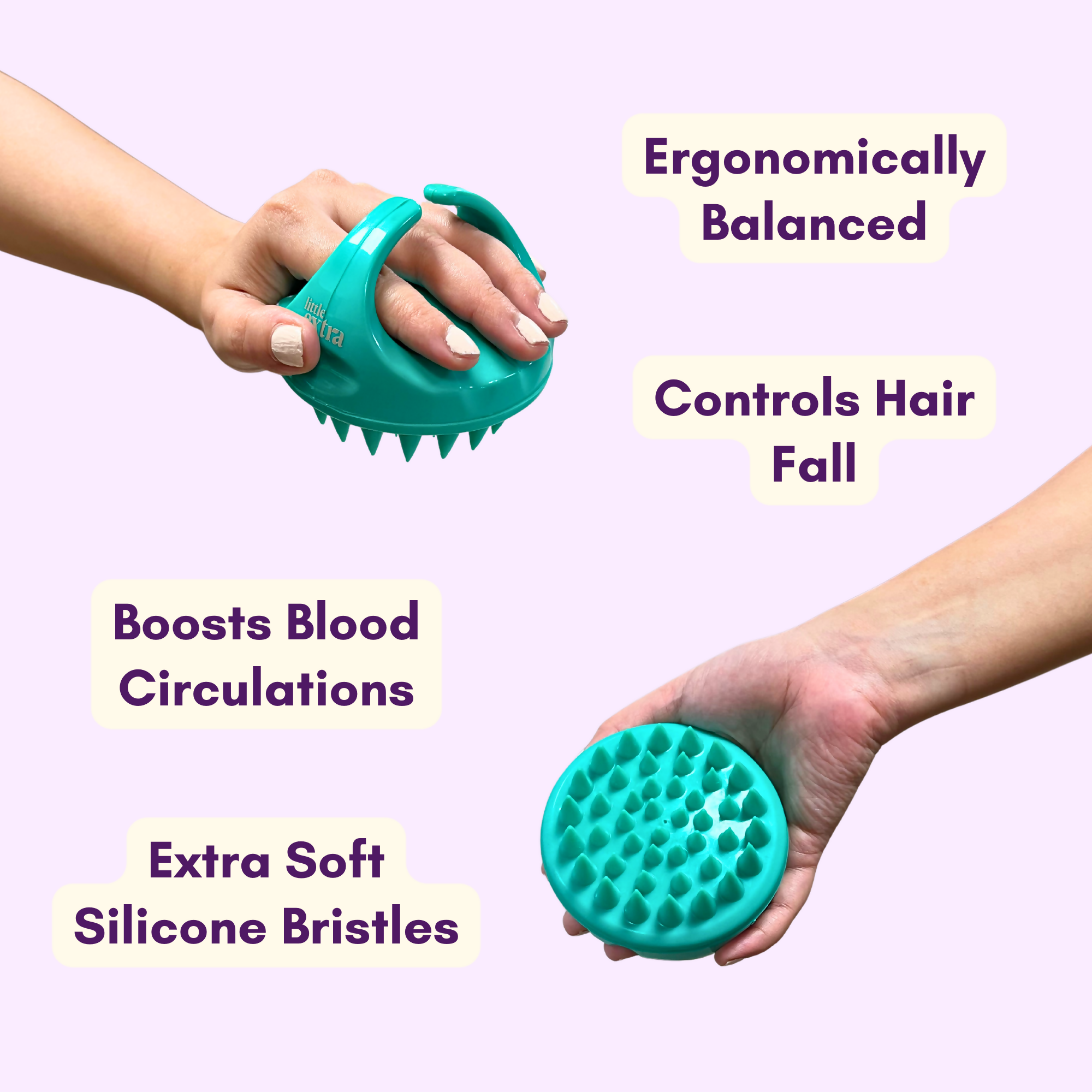 Little Extra Hair Scalp Massager | Grocsy