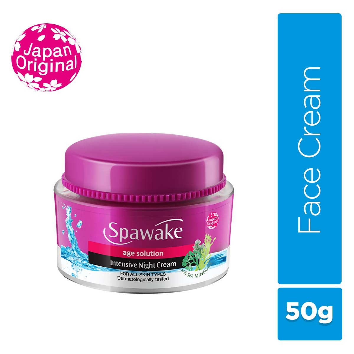 Spawake Anti Aging Face Cream Age Solution Intensive Night Cream | Grocsy