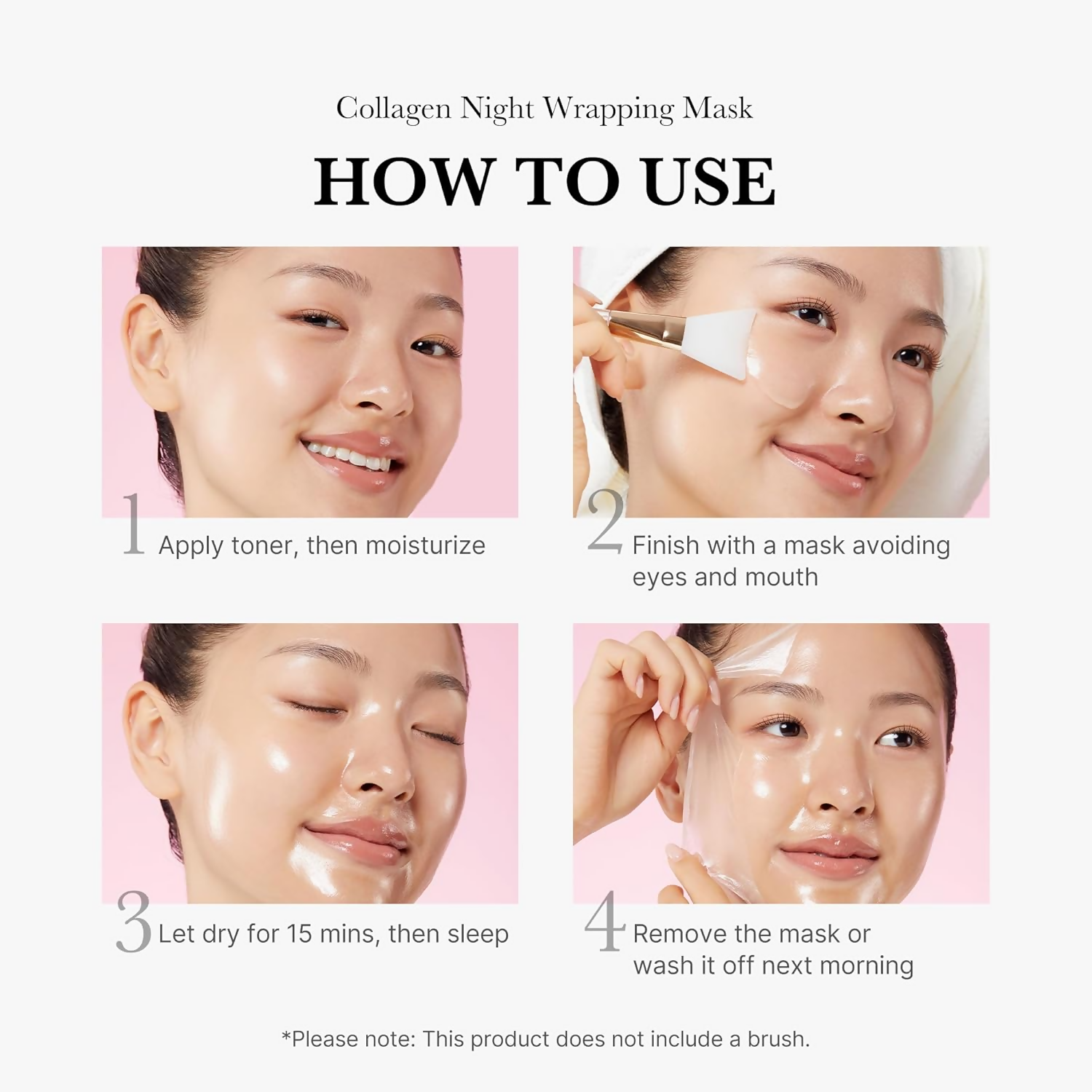 Medicube Collagen Overnight Wrapping Peel Off Facial Mask Pack | Grocsy