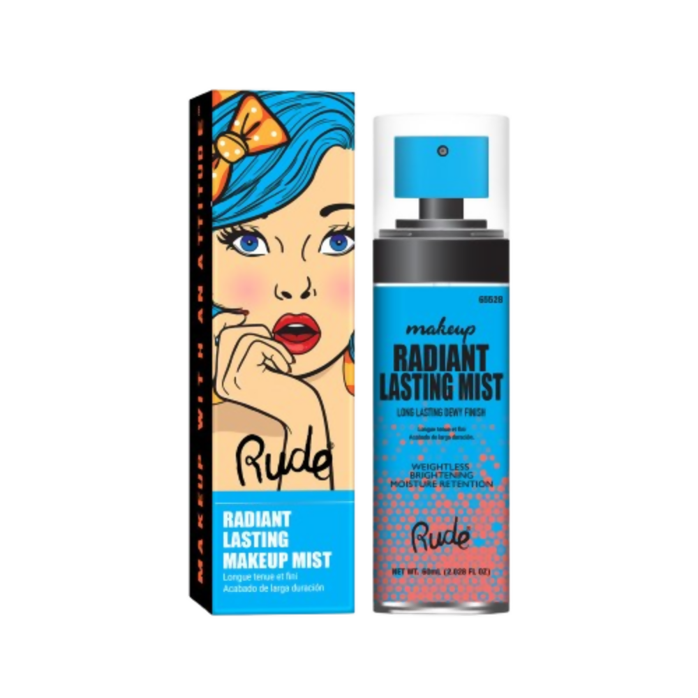 Rude Cosmetics Radiant Lasting Makeup Mist | Grocsy