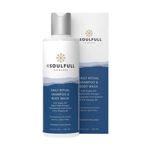 Be Soulfull Daily Ritual Shampoo & Body Wash | Grocsy