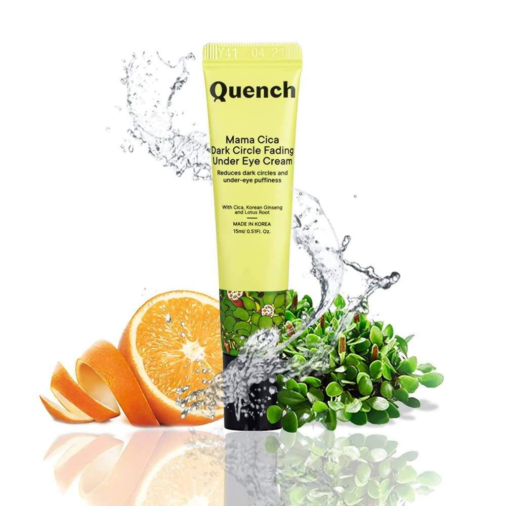 Quench Mama Cica Dark Circle Fading Under Eye Cream - Korean Skincare | Grocsy