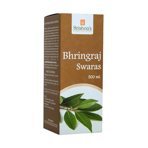 Krishna's Herbal & Ayurveda Bhringraj Swaras | Grocsy