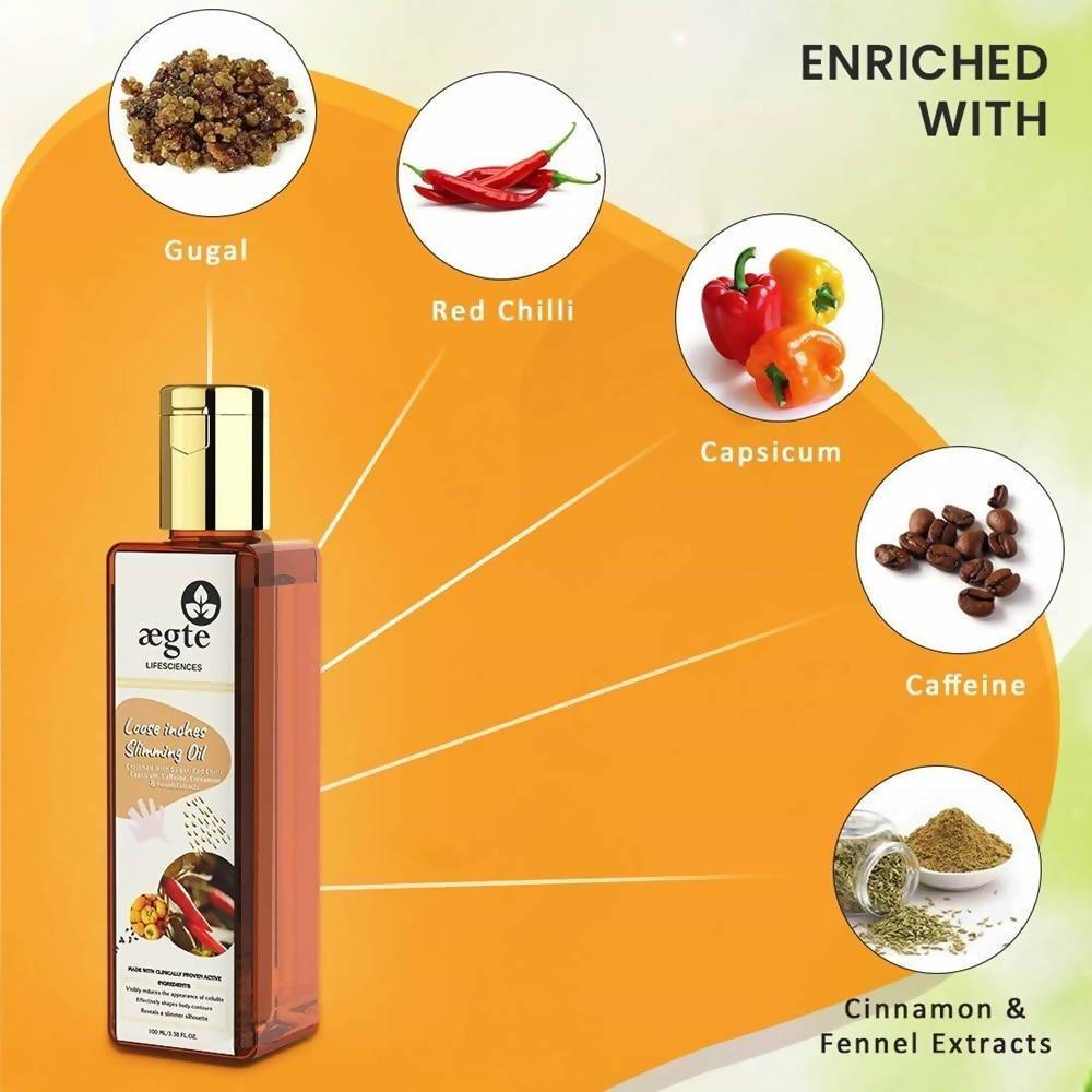 Aegte Lifesciences Loose Inches Slimming Oil | Grocsy