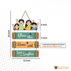 Artvibes Home Quote Wooden Wall Hangings Decor For Home | Grocsy