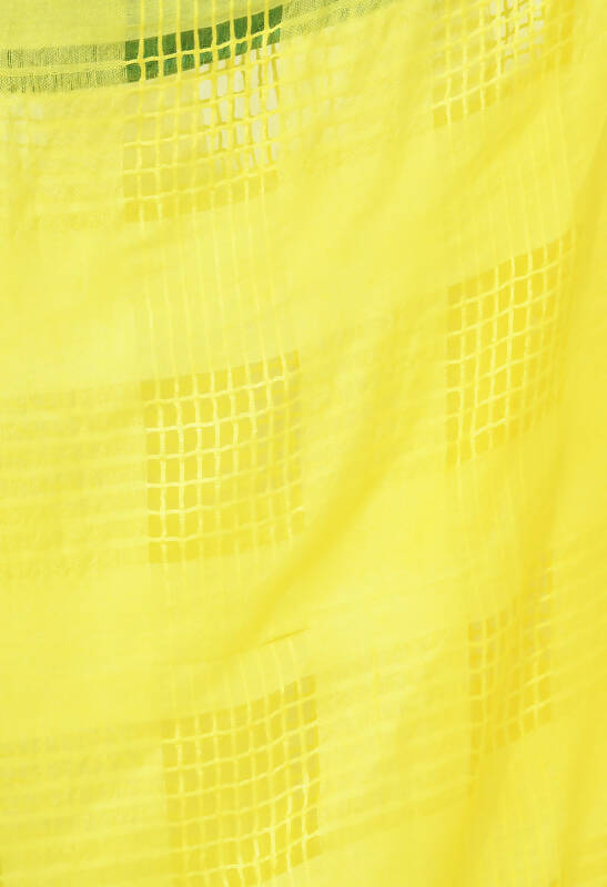 Mominos Fashion Moeza Lemon Yellow Window Cotton Dupatta | Grocsy