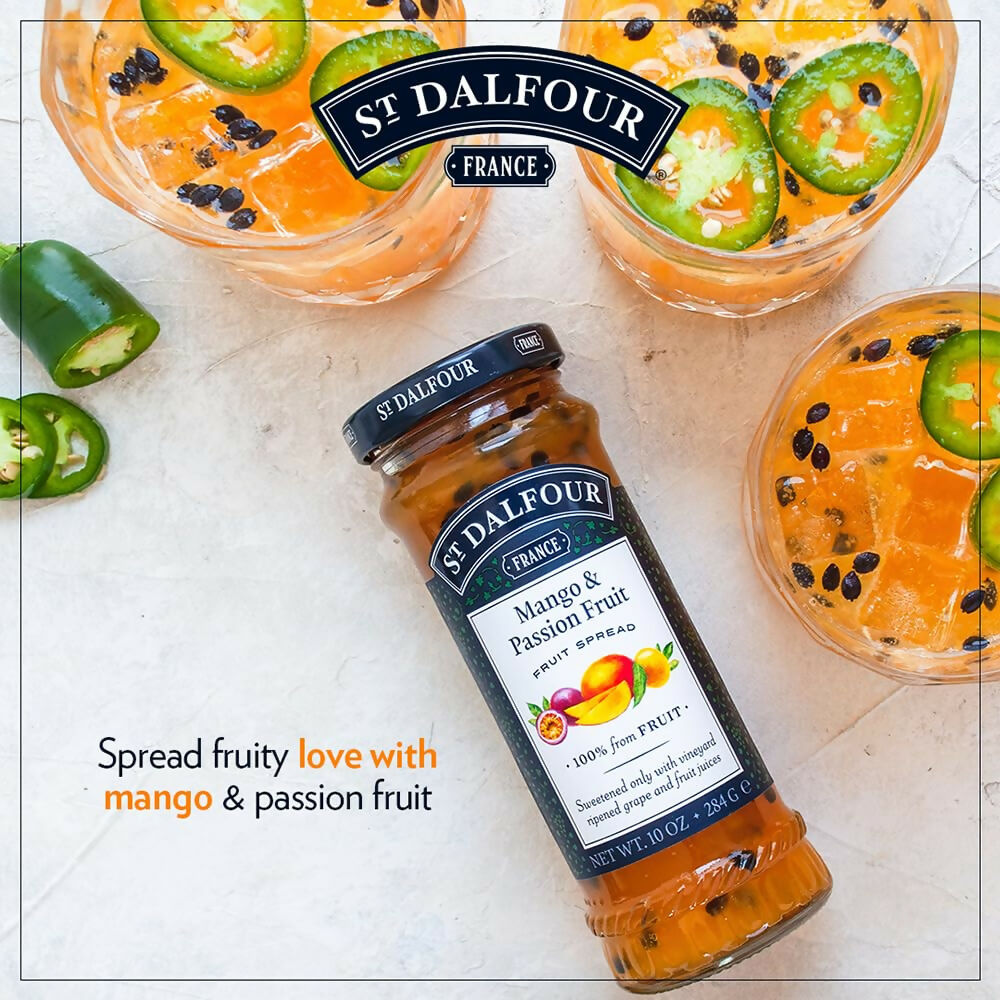 ST. DALFOUR Mango & Passion Fruit Spread | Grocsy