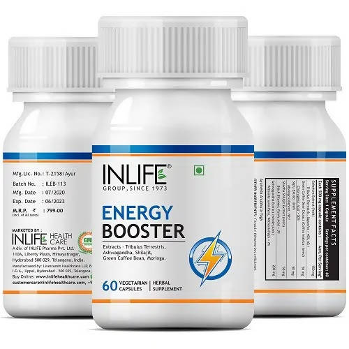 Inlife Energy Booster Capsules | Grocsy