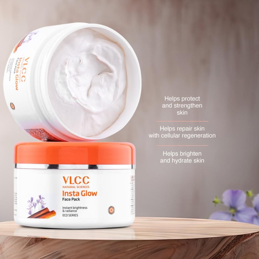 VLCC Insta Glow Face Pack | Grocsy