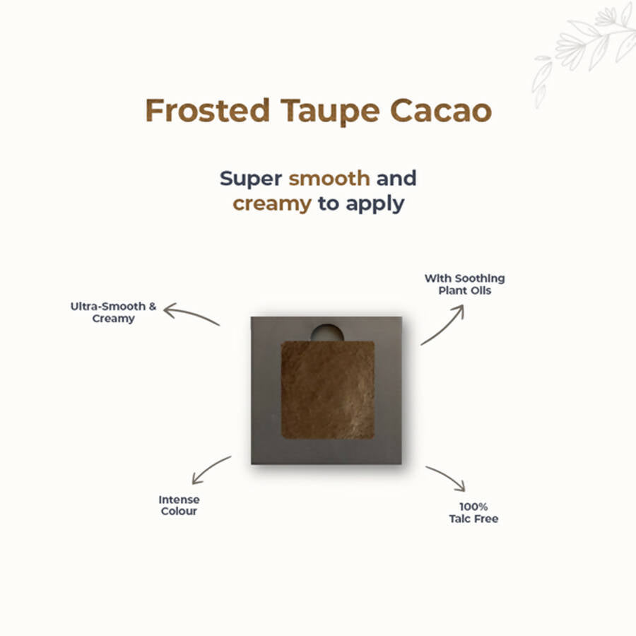 Disguise Satin Smooth Eyeshadow Squares - Frosted Taupe Cacao 211 | Grocsy